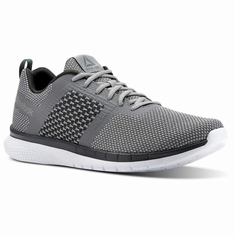 Tenisi Reebok Pt Prime Runner Fc Barbati Gri/Verzi Romania LJ9039ES